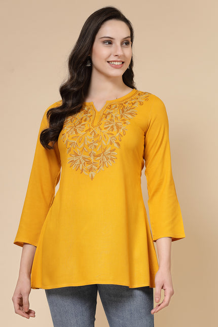 Fiza A-Line Short Kurti For Women