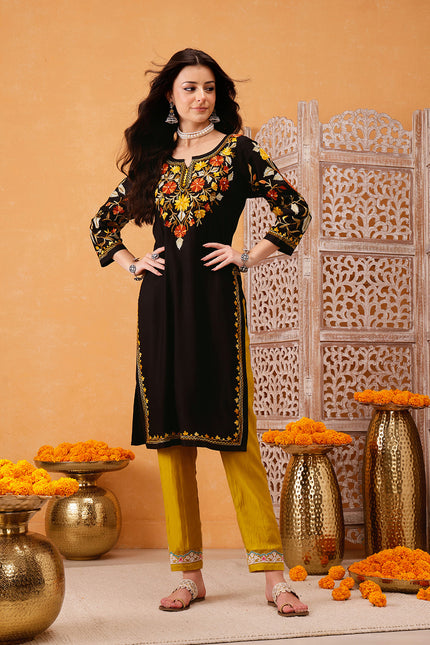 Mahnaz Aari Long Kurti For Women