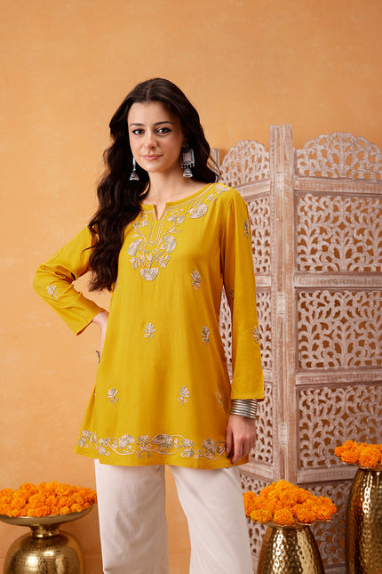 Zayesha A-line Short Kurti For Women