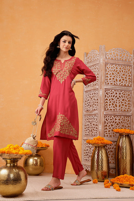 Dilnaz Zari Co-Ord Set For Women