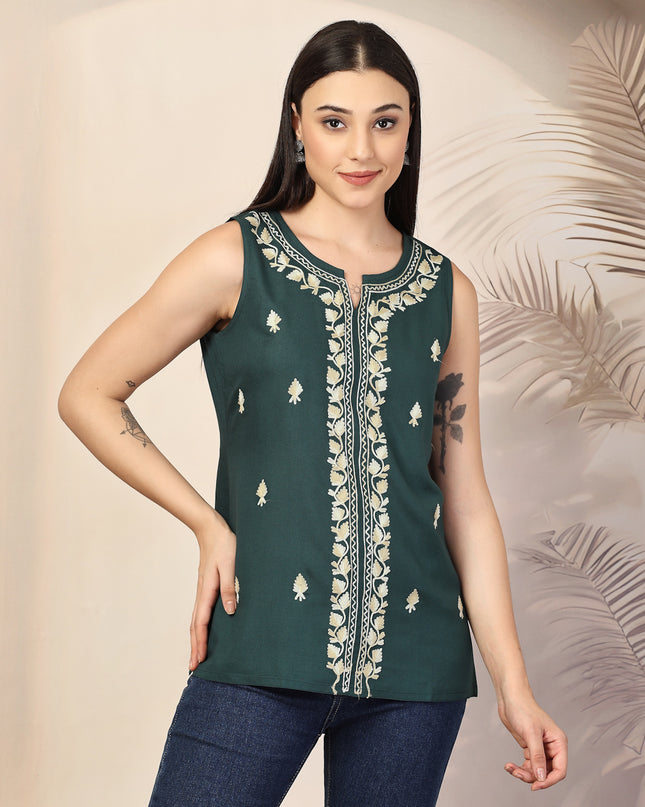Iqra Sleeveless Kurti For Women