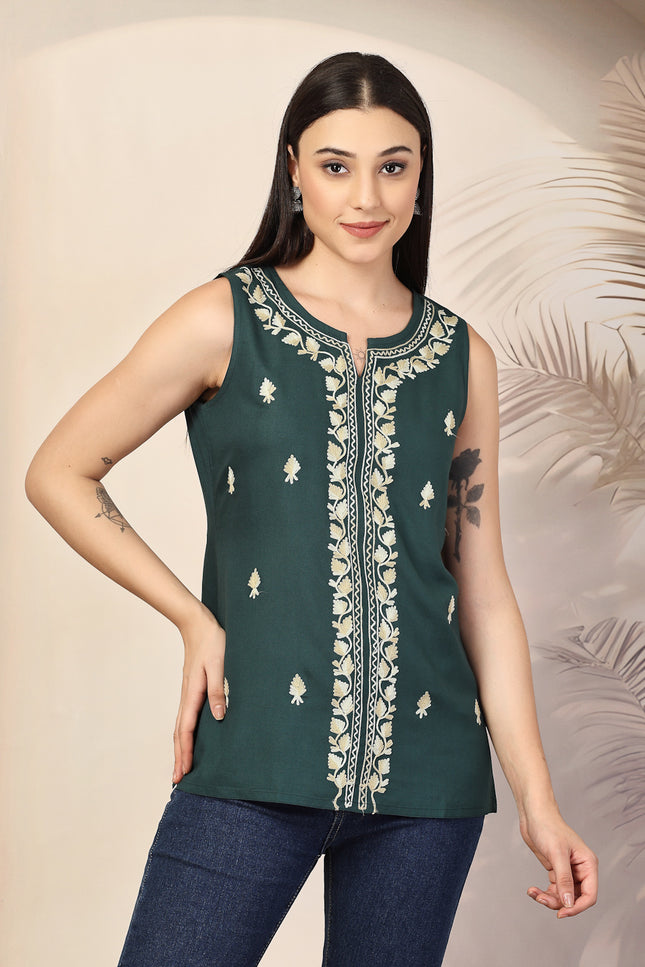 Iqra Sleeveless Kurti For Women