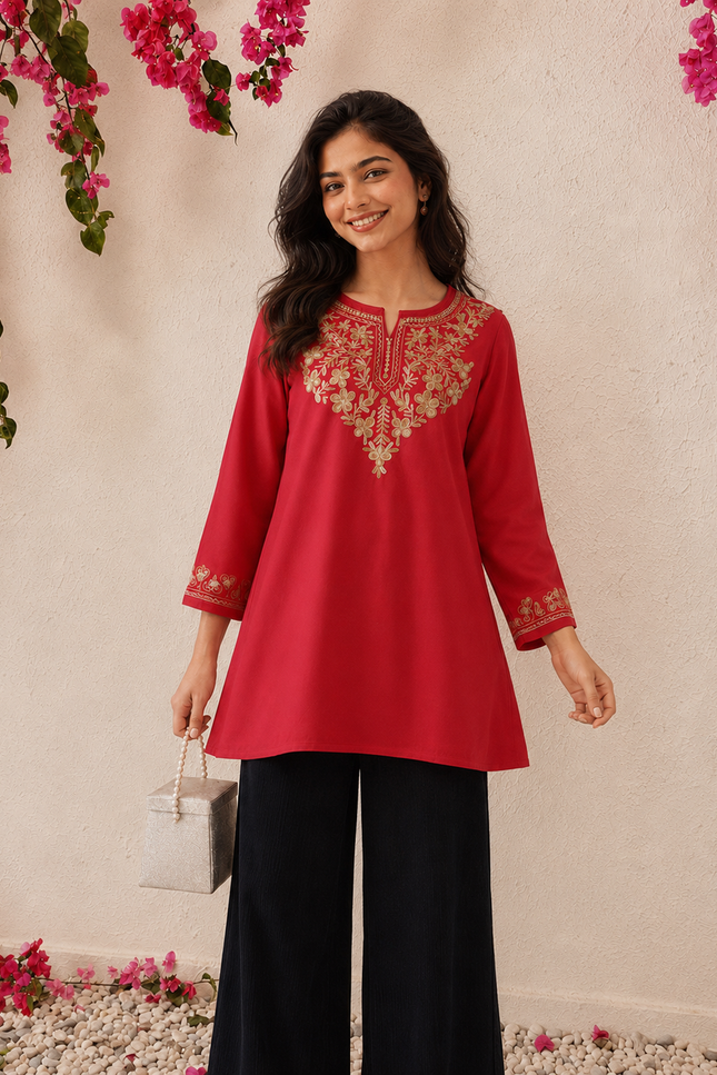 Naila A-Line Short Kurti For Women