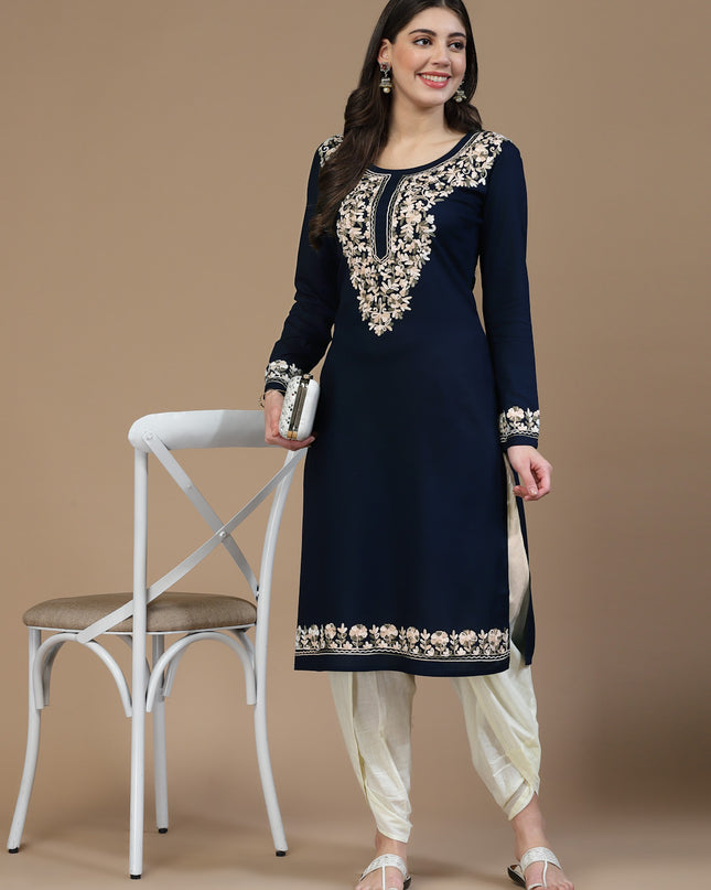 Firdousi Long Kurti For Women