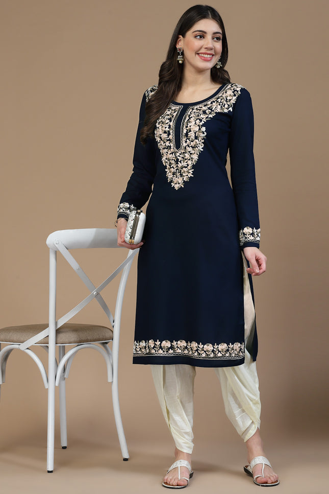 Firdousi Long Kurti For Women