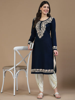 Firdousi Long Kurti For Women