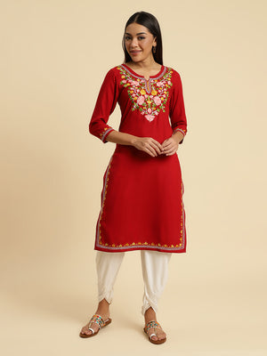 Multi Long Aari Kurti For Women