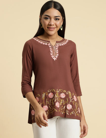 Hiba Aari Short Kurti For Women
