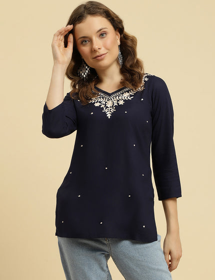 Boota Reel Short Kurti For Women