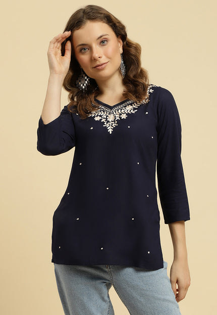 Boota Reel Short Kurti For Women