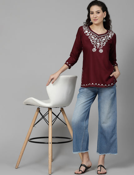 Resham Short Kurti For Women
