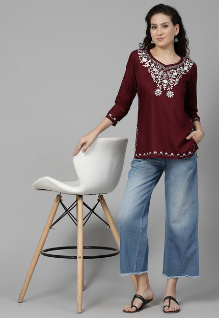 Resham Short Kurti For Women