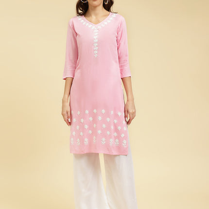 Gul Aari Long Kurti For Women