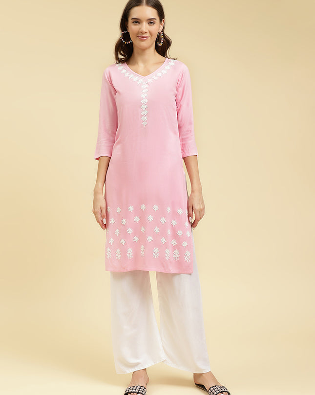 Gul Aari Long Kurti For Women