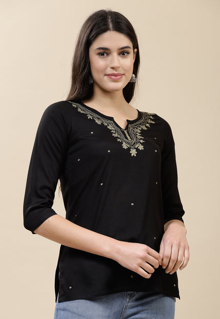 Pash Boota Short Kurti For Women