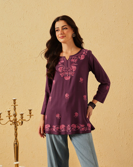 Zayesha A-line Short Kurti For Women