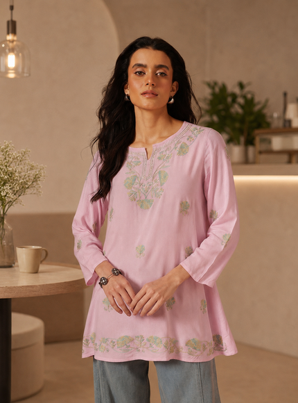 Zayesha A-line Short Kurti For Women