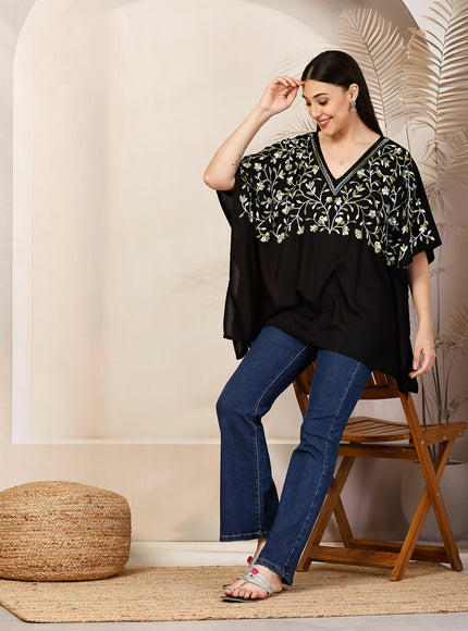 Sheen Kaftan Short Kurti For Women