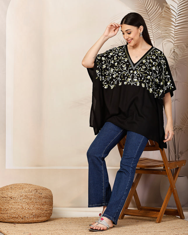 Sheen Kaftan Short Kurti For Women