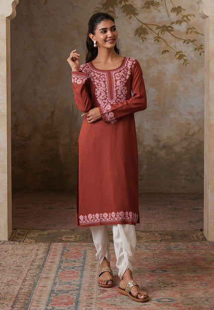 Firdousi Long Kurti For Women