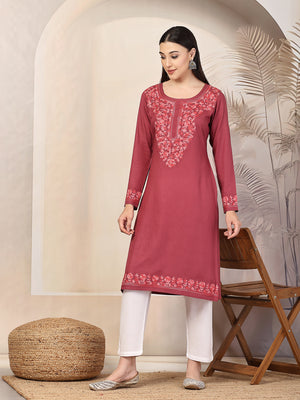 Firdousi Long Kurti For Women