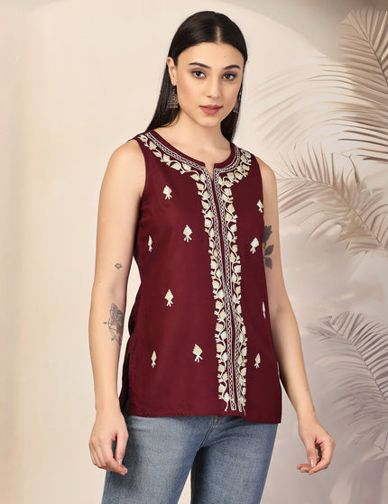 Iqra Sleeveless Kurti For Women
