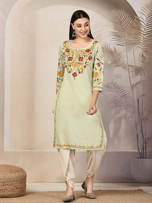 Mahnaz Aari Long Kurti For Women