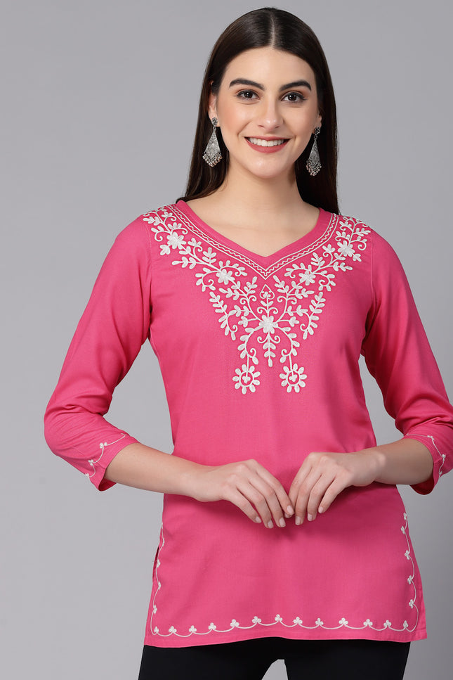 Resham Short Kurti For Women