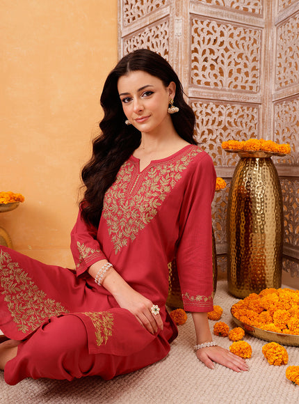 Dilnaz Zari Co-Ord Set For Women