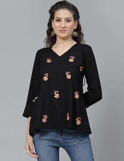 Short Angrakha Kurti For Women