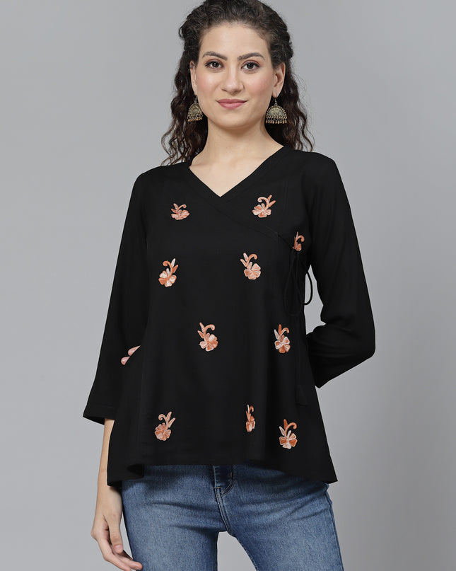 Short Angrakha Kurti For Women