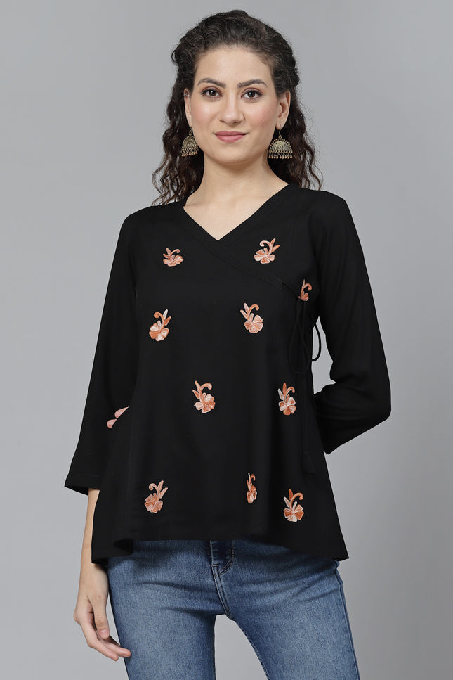 Short Angrakha Kurti For Women