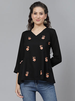Short Angrakha Kurti For Women