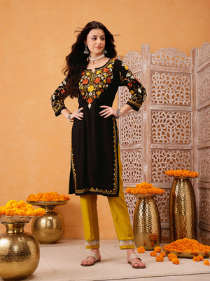 Mahnaz Aari Long Kurti For Women