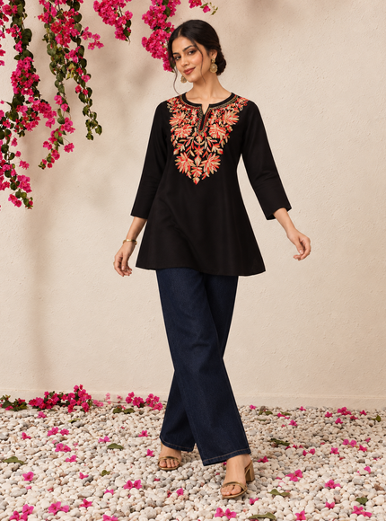 Fiza A-Line Short Kurti For Women