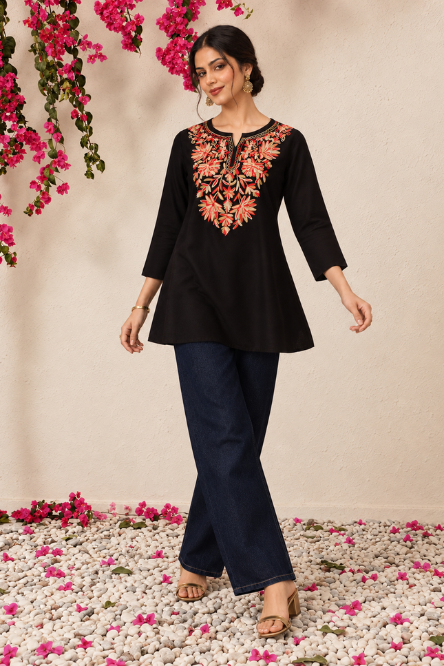 Fiza A-Line Short Kurti For Women