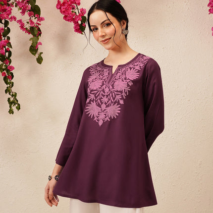 Fiza A-Line Short Kurti For Women