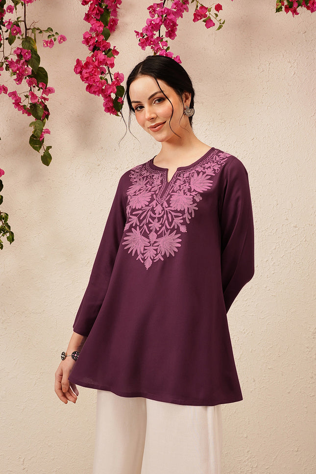 Fiza A-Line Short Kurti For Women