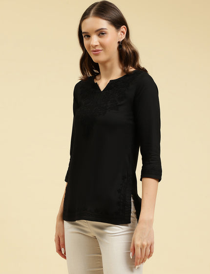 Zahra Self Aari Short Kurti For Women