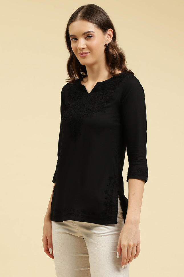 Zahra Self Aari Short Kurti For Women
