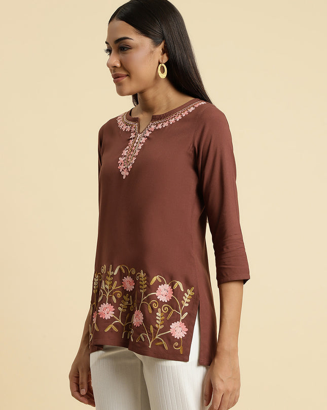 Hiba Aari Short Kurti For Women