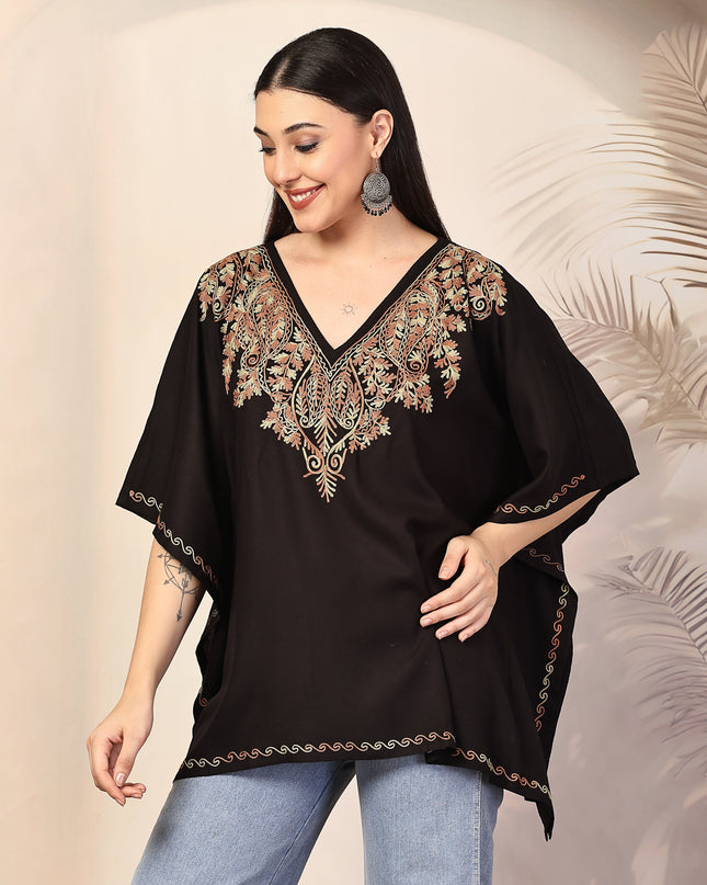 Mehrunissa Kaftan Short Kurti For Women