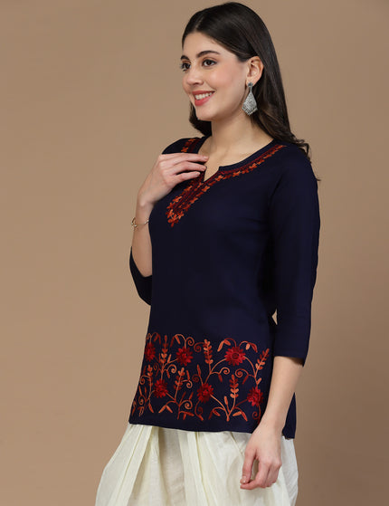 Hiba Aari Short Kurti For Women