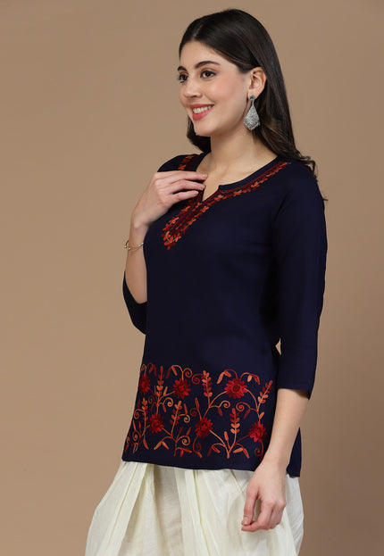 Hiba Aari Short Kurti For Women