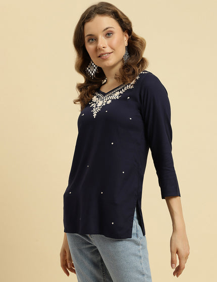 Boota Reel Short Kurti For Women