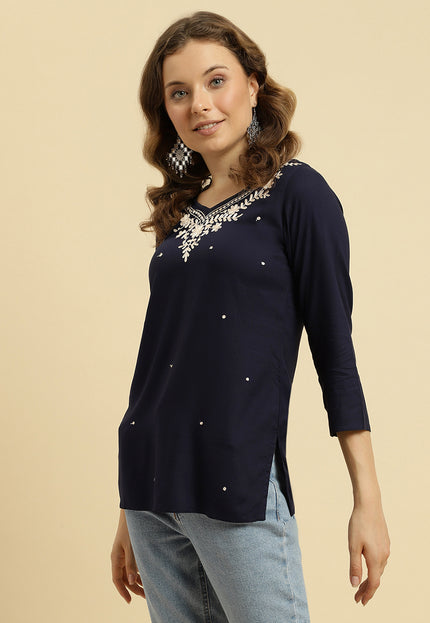 Boota Reel Short Kurti For Women