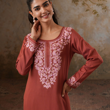 Firdousi Long Kurti For Women