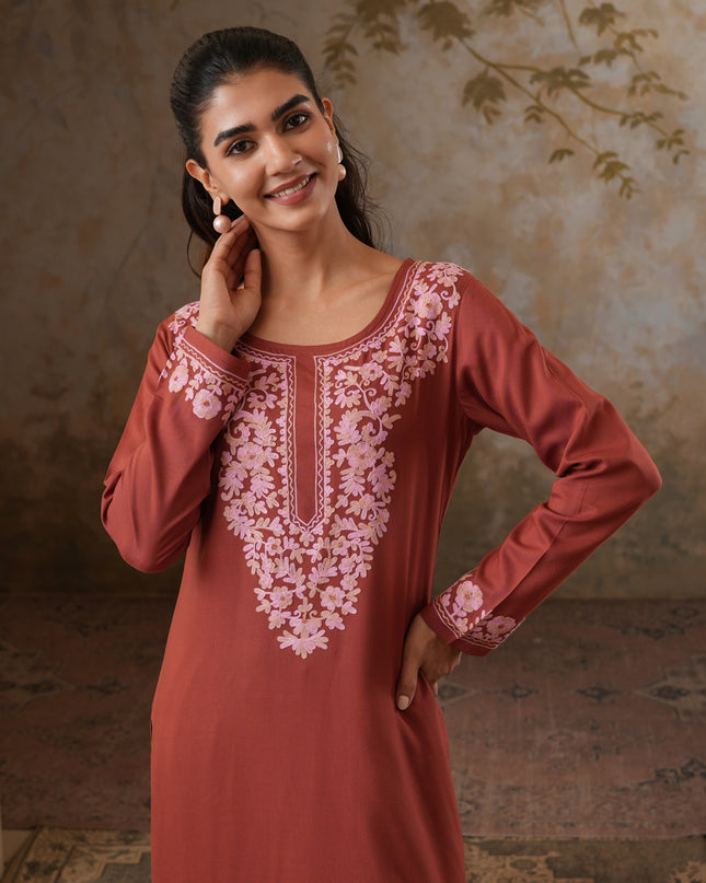 Firdousi Long Kurti For Women