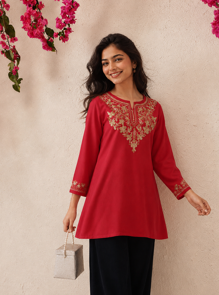 Naila A-Line Short Kurti For Women