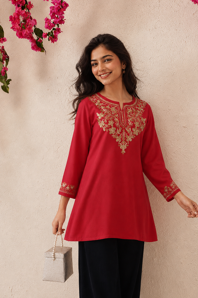Naila A-Line Short Kurti For Women